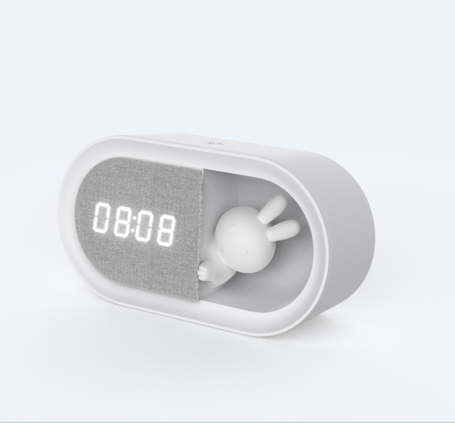 High Quality Europe Market LED Lamps with Alarm Clock Night Light for Bedroom