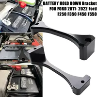 Kit de support de batterie en aluminium adapté aux Ford F250 F350 F450 F550 6.7L de 2011 à 2012