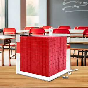 Ensemble de dix blocs de <span class=keywords><strong>base</strong></span> pour étudiants, jouets éducatifs mathématiques en plastique pour enfants - Product Image 6
