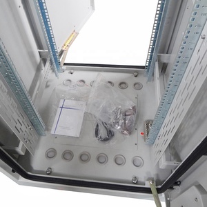 IP65 Weatherproof <strong>Telecom</strong> <strong>Cabinet</strong> Floor Mounted <strong>Outdoor</strong> Enclosure with Battery Rack - Product Image 4