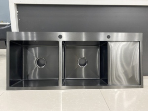 <span class=keywords><strong>Fregadero</strong></span> de cocina moderno, cuenco de acero inoxidable cepillado, <span class=keywords><strong>sobre</strong></span> <span class=keywords><strong>encimera</strong></span>, <span class=keywords><strong>fregadero</strong></span> de cocina, <span class=keywords><strong>fregadero</strong></span> de cocina de acero inoxidable - Product Image 3