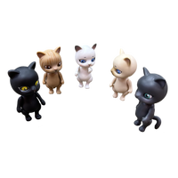 Personnaliser les poupées de chat d'activité avec différentes tailles pouvant s'adapter à des coquilles d'œufs jouet pour enfants