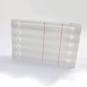 Thay thế bộ phận máy nén khí đo mức dầu 120*12 Trung Tâm Khoảng Cách 200 Trong Suốt Dầu Chỉ Báo Mức - Product Image 6