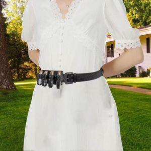 Adjustable Elastic Medieval Alchemy PU Leather Belt Cosplay Role Play Festival Portable Costumes Prop JY Brand Gift Box 12+y - Product Image 3