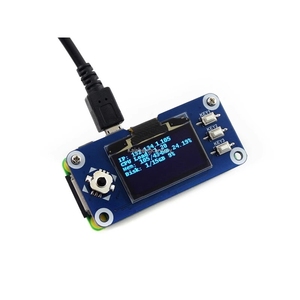 Pantalla OLED HAT de 1,3 pulgadas para Raspberry Pi <span class=keywords><strong>2B</strong></span>/3B/3B+/Zero/Zero W, 128x64 píxeles, interfaz SPI, I2C, controlador integrado, PCB personalizado - Product Image 1