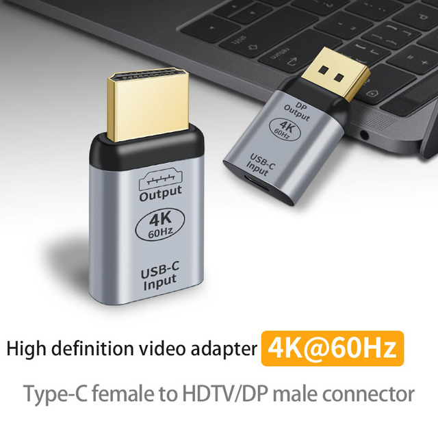 Alloy USB-C to HDMI Adapter 4K60Hz Ultra HD Projection Plug and Play Njoying High-speed and Stable Audio and Video Transmission.