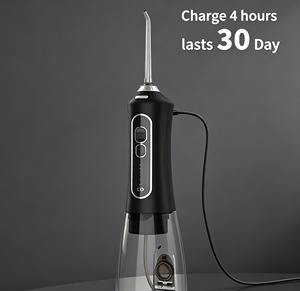 Hydropulseur électrique portable IPX7 300ML rechargeable par USB pour les voyages et la maison - Product Image 6