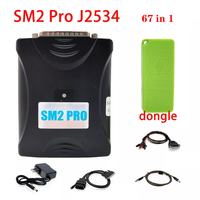 La herramienta profesional de programación ECU y diagnóstico automotriz SM2 J2534 PRO incluye una fuente de alimentación Dongle de EE. UU.