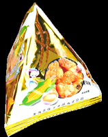 Machine d'emballage de sachets de thé pyramidaux en nylon de 10g-20g, machine d'emballage de sachets de thé triangulaires, machine d'emballage de sachets de thé Tetra Pouch
