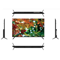 Téléviseur intelligent LED Weier 43 pouces FHD Android 13 sans cadre LCD noir 50Hz pour la maison et le bureau