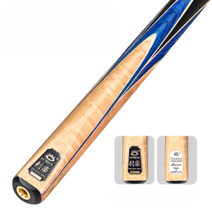 OMIN Nuevo Taco de <span class=keywords><strong>Billar</strong></span>/Snooker de Nieve con Punta de 9.5mm, 145cm, Madera de Fresno Premium de Alta Calidad, Junta de Latón, 3/4 Articulado - Product Image 4