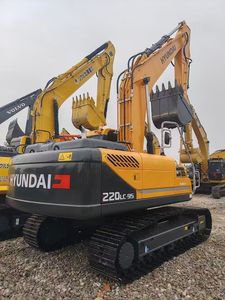 Pelle sur chenilles Hyundai 220LC-9S d'occasion à prix d'usine 22 tonnes avec composants du noyau du moteur Cummins Engine Gear Box PLC à vendre - Product Image 3