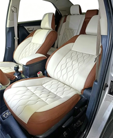 Housses de siège auto sur mesure pour Ford F150, Isuzu DMAX, K5, A7 Pickup - Cuir NAPA écologique toutes saisons, ensemble complet