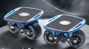 Patineta Freeline <span class=keywords><strong>Drift</strong></span> <span class=keywords><strong>Skate</strong></span> Portátil con Placa Antideslizante, Ruedas de PU con Luces LED y Ejes de Aleación para Alta Velocidad - Product Image 5