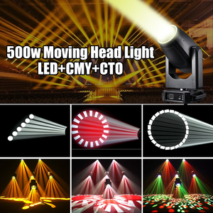 ไฟหัวขยับ LED BSW 3in1 กำลังไฟ 500W พร้อมระบบ CMY CTO แสงบีม สปอต วอช ซูม สำหรับเวที ไนท์คลับ บาร์ ดีเจ ดิสโก้ คอนเสิร์ต งานอีเว้นท์ ขายส่ง รับสั่งทำ - Product Image 2