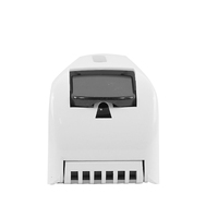 Nouveau distributeur de savon mural manuel NewR 500 ml en plastique ABS avec fenêtre de niveau de liquide pour salle de bain, hôtel, bureau, toilettes publiques