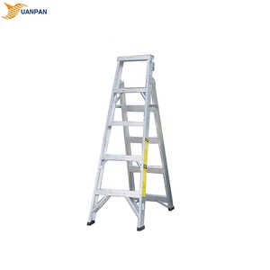 Tốt nhất nhôm 5 + 6 10ft an toàn RV bước gấp gác mái chuyển đổi ngành công nghiệp thang - Product Image 4