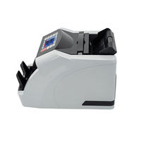 JIENUO – Nouveau design populaire, détection automatique de devises à haute vitesse (1000 pièces/min) avec reconnaissance de billets mixtes par UV/IR/MG