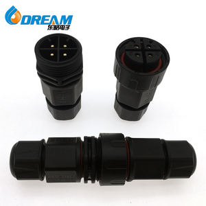 DREAM START 2-контактный разъем Din адаптер питания <span class=keywords><strong>DC</strong></span> розетка с резьбовым гнездом 3,0*1,1 мм латунный материал 2-контактный разъем - Product Image 2