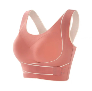 Sujetadores deportivos al por mayor para mujer, antichoque, para correr, con efecto push-up, soporte antideslizante, chaleco de fitness sin aros - Product Image 1