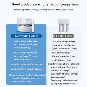 Tokuyama debajo del fregadero, giro rápido, bebida directa, ósmosis inversa doméstica, sistema purificador de agua <span class=keywords><strong>RO</strong></span>, filtro de agua - Product Image 5