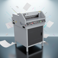 Machine à découper le papier électrique Fayon Kartech G450VS+ A2 450 mm, moteur AC 220V/110V, 17,7 pouces, automatique, état neuf