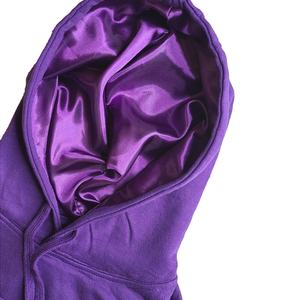 Sudadera con Capucha para Hombre, 100% Algodón, Felpa Francesa, Forro de Satén, Logotipo Bordado Personalizado, con Patrón de Letras - Product Image 1