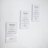 Service d'impression de flyers publicitaires de haute qualité, personnalisés, papier couché double face imperméable A4 A5 A6
