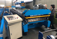 Nouvelle machine de formage à froid pour panneaux de toiture et de mur en tôle PPGI et aluminium, avec système Delta PLC