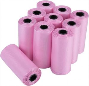 Hot Sale Cornstarch Dog Poop <b>Bags</b> Portable Outdoor <b>Compostable</b> and Biodegradable Different Colors Available - Product Image 4