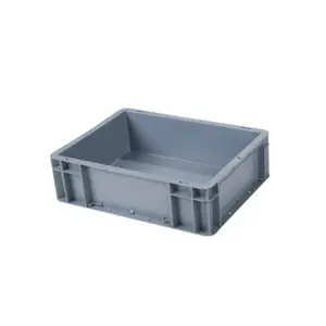 400X300X120Mm Tiêu Chuẩn EU Rắn Nhựa Di Chuyển Hộp Crate