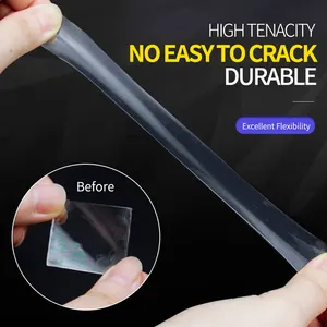 Transparent Washable Sticky 1/2/3/5m Reusable Heavy Duty Nano Tape Clear Double Sided Adhesive Mounting Tape Suppliers