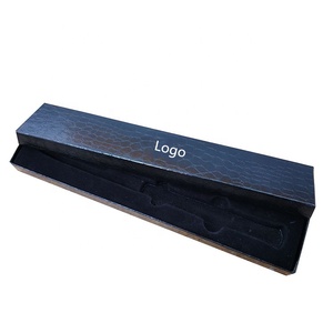 Logotipo personalizado Respetuoso con el medio ambiente Negro Pluma estilográfica Caja <span class=keywords><strong>de</strong></span> embalaje Caja <span class=keywords><strong>de</strong></span> la pluma <span class=keywords><strong>de</strong></span> marcado <span class=keywords><strong>de</strong></span> lujo Caja <span class=keywords><strong>de</strong></span> la pluma con inserto - Product Image 3