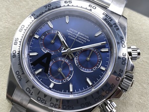 high top quality watch Waterproof 40mm VS factory 904L steel 4131 movement multi-function Chrono Diver blue watch - Product Image 2