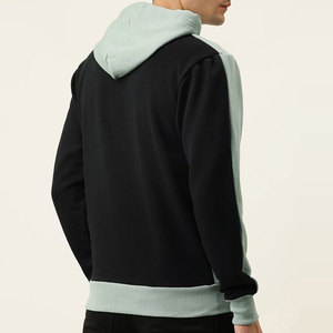 Casual Men's 180Gsm Lightweight <b>Hoodie</b> <b>Thin</b> Cotton Pullover for Autumn Daily Wear Breathable Hooded Top Custom Logo - Product Image 2