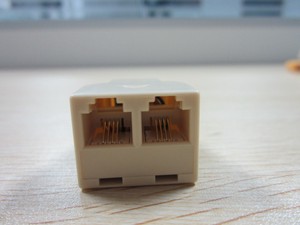 Tipo Y 3 terminali 6 p4c RJ11 spina, connettore, Extender, adattatore - Product Image 4