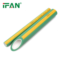 IFANPLUS Fabrication PPR Pipe Allemagne Standard Plomberie Tuyau D'eau 20-125mm PPR Tuyau D'eau