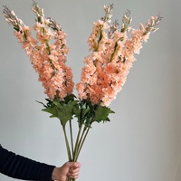 Großhandel Künstliche Rittersporn-Blumen mit Langem Stiel 108cm Seidenblumen-Arrangement Moderne Heimdekoration für Hochzeit und Valentinstag