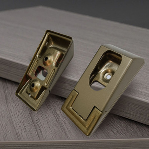 Clothes <b>Rod</b> Support Bronze Iron And <b>Plastic</b> Wall Mount Wardrobe Hardware Accessories Non Detachable - Product Image 1