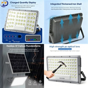 Lámpara Solar LED de Infrarrojos OEM ODM, IP65 Impermeable, con Certificación CE, Lámpara Solar de Energía Solar, Encendido/Apagado Automático, Farola Solar - Product Image 2