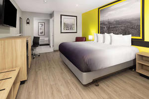 أطقم غرف نوم فندقية فاخرة من سوبر 8 باي ويندام، إطار سرير أنيق واقتصادي، أثاث غرف الضيوف، مجموعات غرف نوم للفنادق ذات الدرجة التجارية - Product Image 2