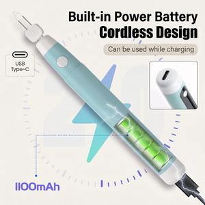 Nouveau stylo de marquage à fil USB portable, stylo de marquage à fil, outil pour la réparation de trous dans les bords de la cuir, articles en cuir faits main - Product Image 3