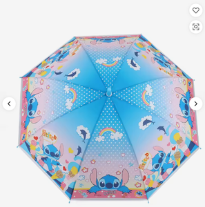 <b>Sunscreen</b> children's umbrella - Various cartoon pattern designs - Semi-automatic - Polyester fiber material - Sun protection and - Product Image 3
