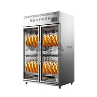 Armoire de séchage et de maturation suspendue en acier inoxydable 304 pour viande, pour boucherie, idéale pour le séchage du canard et la préparation du barbecue