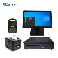 Équipement système Pos Mini moniteur à écran tactile Pos Retail Système complet Set Pos Terminal pour magasin de détail