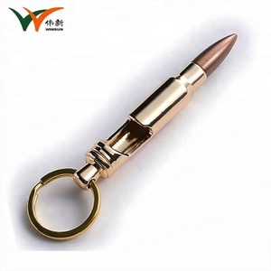 Llavero Abridor de Botellas de Cerveza y Vino con Forma de Bala, Chapado en Oro, Personalizado al por Mayor - Product Image 2