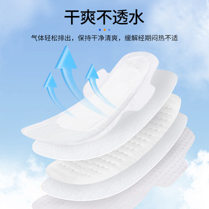 Toallas Sanitarias Kangchacha Ultra Finas de 245mm X 80mm para Uso Diario - Product Image 3