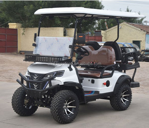 Voitures de golf électriques 3-4 places les <span class=keywords><strong>moins</strong></span> chères, chariots de golf électriques Power Glide 48V avec batterie au lithium - Product Image 5