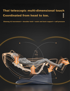 NINGDECRIUS 2023 nuevo diseño 4D lujo cuerpo completo cero gravedad masaje silla cuerpo eléctrico SL pista <span class=keywords><strong>Shiatsu</strong></span> silla de masaje reclinable - Product Image 6