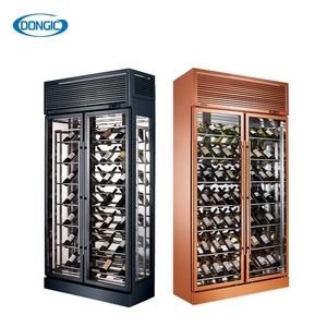 Vitrina Refrigerada de Lujo para Vino Tinto de Grado Comercial, Sistemas de Almacenamiento para Bodega, Refrigerador para Cigarros para Restaurantes y Bares Dgwcm01-eb - Product Image 5